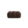 Koge Pouf aus Samt in Schokolade (Vogue 6), 95x95x40 cm von Cosmopolitan Design – Bild 1