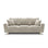 Kyoto 3-Sitzer Sofa mit Schlaffunktion und Stauraum, aus Samt, 235x100x88 cm von Cosmopolitan Design – Bild 3