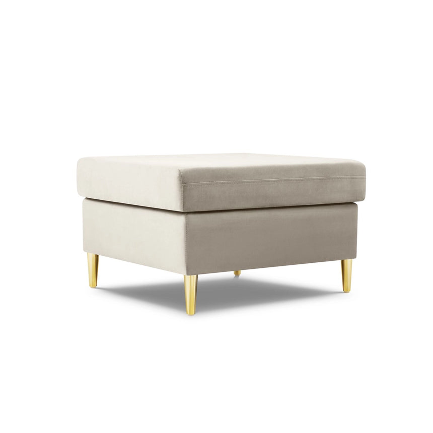 Kyoto Pouf aus Samt, 70x70x45 cm von Cosmopolitan Design – Bild 1
