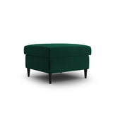 Kyoto Pouf aus Samt in Flaschengrün (Riviera 38), 70x70x45 cm von Cosmopolitan Design – Bild 3