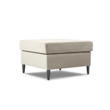 Kyoto Pouf aus Samt in Hellbeige (Riviera 21), 70x70x45 cm von Cosmopolitan Design – Bild 1