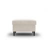 Kyoto Pouf aus Samt in Hellbeige (Riviera 21), 70x70x45 cm von Cosmopolitan Design – Bild 1
