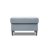 Kyoto Pouf aus Samt in Hellblau (Riviera 80), 70x70x45 cm von Cosmopolitan Design – Bild 3