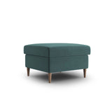 Kyoto Pouf aus Samt in Petrol (Riviera 87), 70x70x45 cm von Cosmopolitan Design – Bild 3