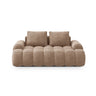 Linz 2-Sitzer Sofa aus Samt in Dunkelbeige (Vogue 3), 175x100 cm von Cosmopolitan Design – Bild 1