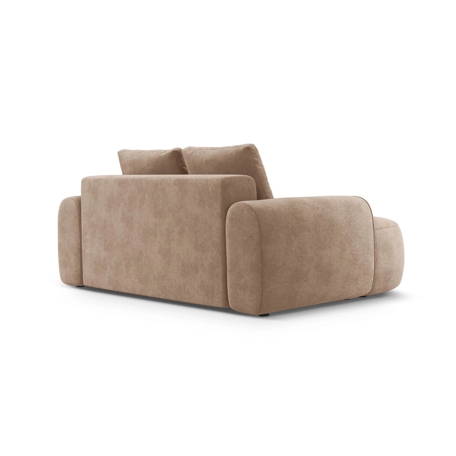 Linz 2-Sitzer Sofa aus Samt in Dunkelbeige (Vogue 3), 175x100 cm von Cosmopolitan Design – Bild 5