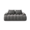 Linz 2-Sitzer Sofa aus Samt in Grau (Vogue 15), 175x100 cm von Cosmopolitan Design – Bild 1