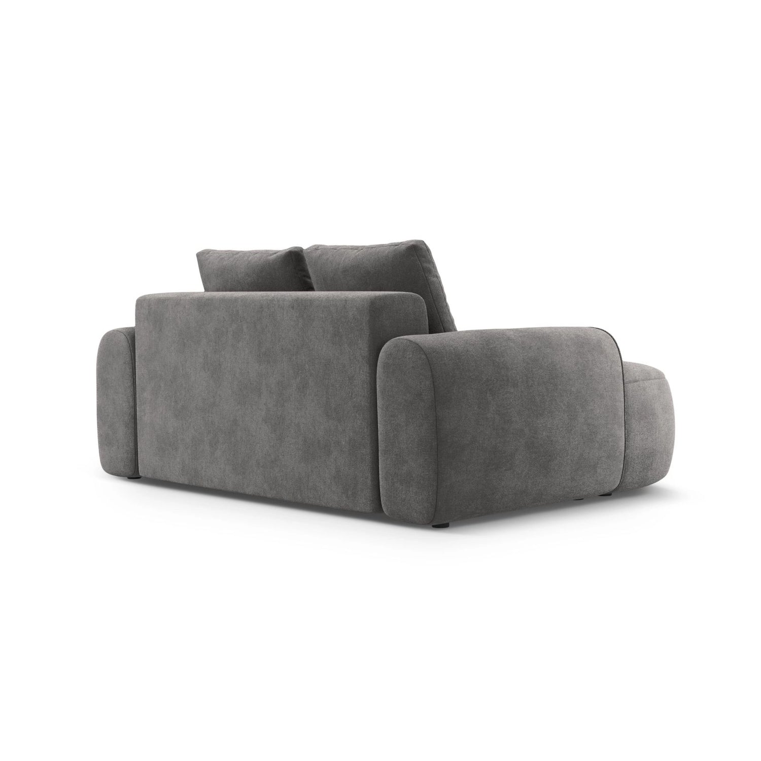 Linz 2-Sitzer Sofa aus Samt in Grau (Vogue 15), 175x100 cm von Cosmopolitan Design – Bild 5