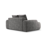 Linz 2-Sitzer Sofa aus Samt in Grau (Vogue 15), 175x100 cm von Cosmopolitan Design – Bild 5