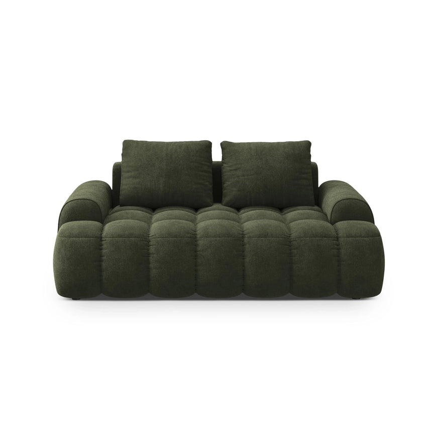 Linz 2-Sitzer Sofa aus Samt in Grün (Vogue 11), 175x100 cm von Cosmopolitan Design – Bild 1