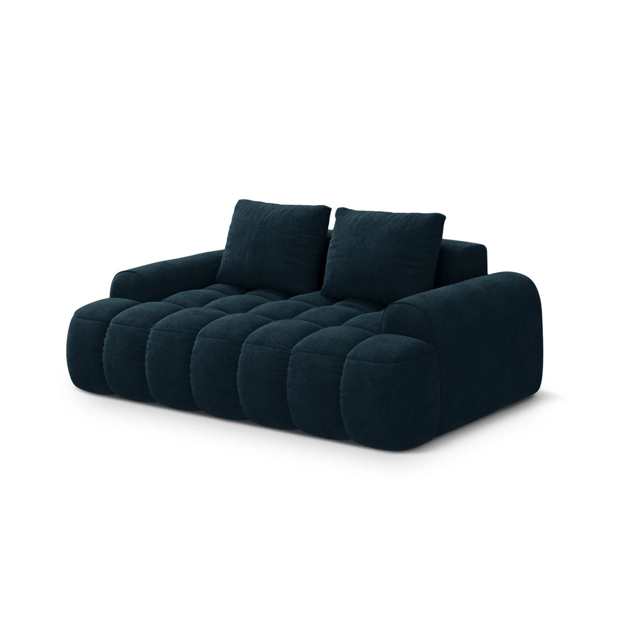 Linz 2-Sitzer Sofa aus Samt in Tiefes Petrol (Vogue 13), 175x100 cm von Cosmopolitan Design – Bild 4