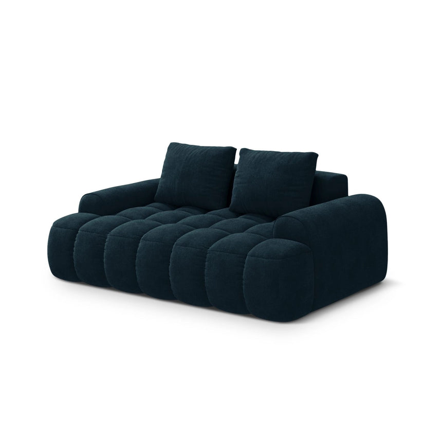 Linz 2-Sitzer Sofa aus Samt in Tiefes Petrol (Vogue 13), 175x100 cm von Cosmopolitan Design – Bild 4