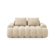 Linz 2-Sitzer Sofa aus Samt oder Strukturstoff, 175x100 cm von Cosmopolitan Design – Bild 1
