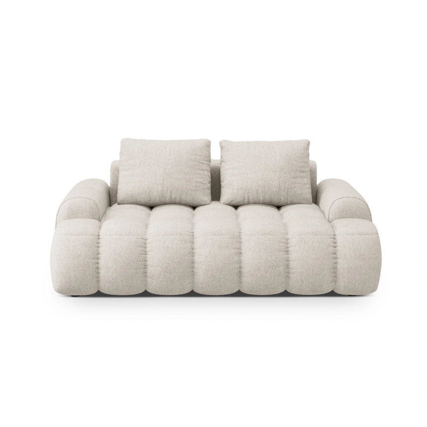 Linz 2-Sitzer Sofa aus Strukturierter Stoff in Beige (Sorella 03), 175x100 cm von Cosmopolitan Design – Bild 1