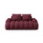 Linz 2-Sitzer Sofa aus Strukturierter Stoff in Burgund (Sorella 59), 175x100 cm von Cosmopolitan Design – Bild 1