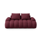 Linz 2-Sitzer Sofa aus Strukturierter Stoff in Burgund (Sorella 59), 175x100 cm von Cosmopolitan Design – Bild 1