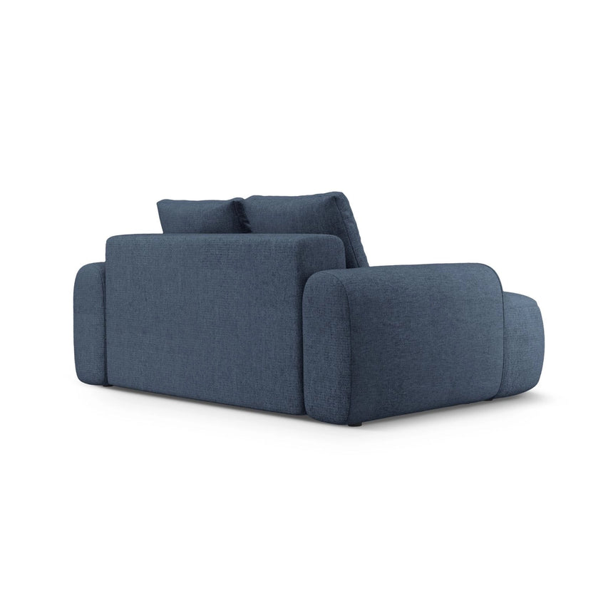 Linz 2-Sitzer Sofa aus Strukturierter Stoff in Dunkelblau (Sorella 77), 175x100 cm von Cosmopolitan Design – Bild 5