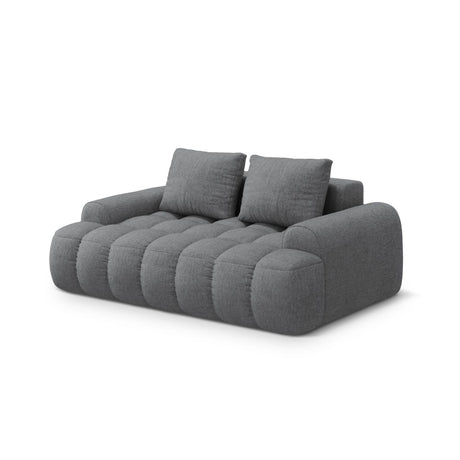 Linz 2-Sitzer Sofa aus Strukturierter Stoff in Grau (Sorella 89), 175x100 cm von Cosmopolitan Design – Bild 4