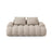 Linz 2-Sitzer Sofa aus Strukturierter Stoff in Sand (Sorella 05), 175x100 cm von Cosmopolitan Design – Bild 1