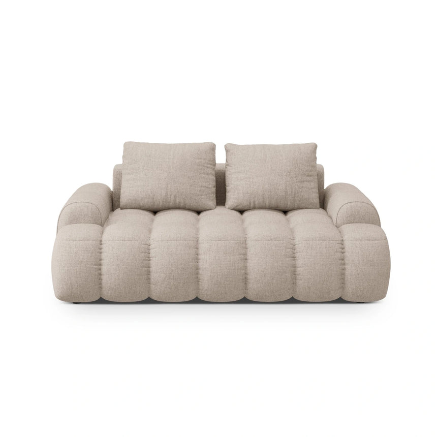 Linz 2-Sitzer Sofa aus Strukturierter Stoff in Sand (Sorella 05), 175x100 cm von Cosmopolitan Design – Bild 1