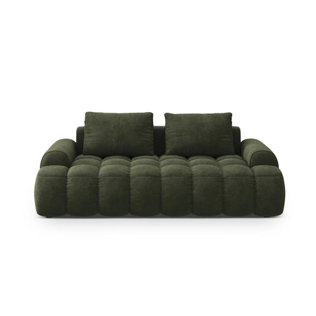 Linz 3-Sitzer Sofa aus Samt in Grün (Vogue 11), 200x100x84 cm von Cosmopolitan Design – Bild 1