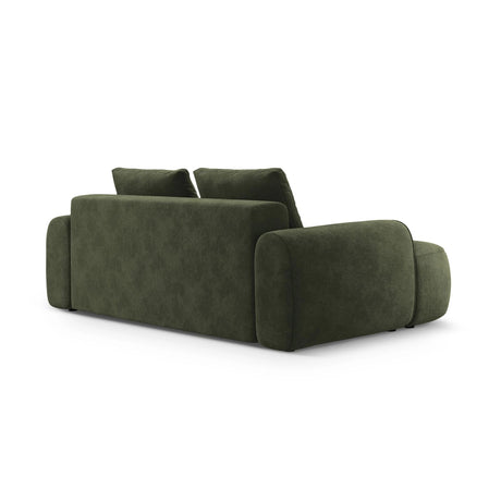 Linz 3-Sitzer Sofa aus Samt in Grün (Vogue 11), 200x100x84 cm von Cosmopolitan Design – Bild 5