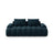 Linz 3-Sitzer Sofa aus Samt in Tiefes Petrol (Vogue 13), 200x100x84 cm von Cosmopolitan Design – Bild 1