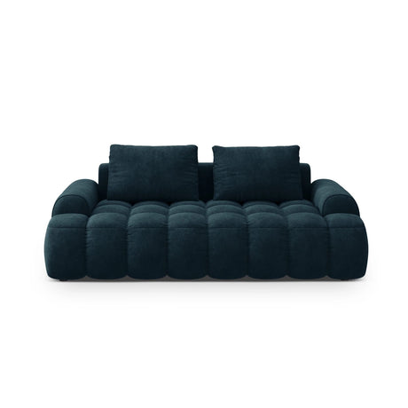 Linz 3-Sitzer Sofa aus Samt in Tiefes Petrol (Vogue 13), 200x100x84 cm von Cosmopolitan Design – Bild 1