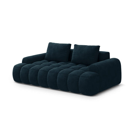 Linz 3-Sitzer Sofa aus Samt in Tiefes Petrol (Vogue 13), 200x100x84 cm von Cosmopolitan Design – Bild 4