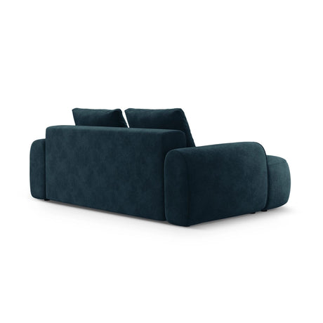 Linz 3-Sitzer Sofa aus Samt in Tiefes Petrol (Vogue 13), 200x100x84 cm von Cosmopolitan Design – Bild 5
