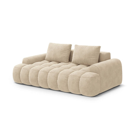 Linz 3-Sitzer Sofa aus Samt oder Strukturstoff, 200x100x84 cm von Cosmopolitan Design – Bild 4