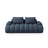 Linz 3-Sitzer Sofa aus Strukturierter Stoff in Dunkelblau (Sorella 77), 200x100x84 cm von Cosmopolitan Design – Bild 1
