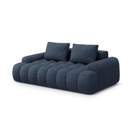 Linz 3-Sitzer Sofa aus Strukturierter Stoff in Dunkelblau (Sorella 77), 200x100x84 cm von Cosmopolitan Design – Bild 4