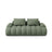 Linz 3-Sitzer Sofa aus Strukturierter Stoff in Dunkles Olivgrün (Sorella 34), 200x100x84 cm von Cosmopolitan Design – Bild 1