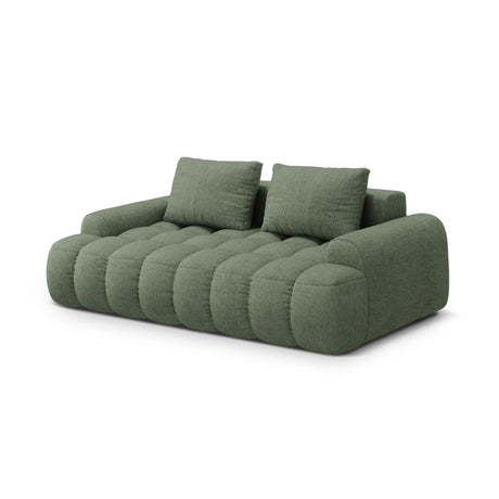 Linz 3-Sitzer Sofa aus Strukturierter Stoff in Dunkles Olivgrün (Sorella 34), 200x100x84 cm von Cosmopolitan Design – Bild 4