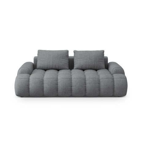 Linz 3-Sitzer Sofa aus Strukturierter Stoff in Grau (Sorella 89), 200x100x84 cm von Cosmopolitan Design – Bild 1