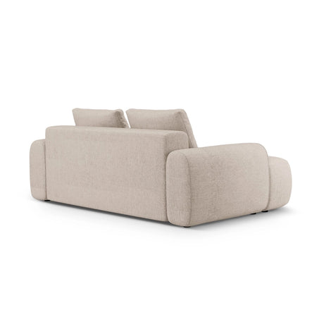 Linz 3-Sitzer Sofa aus Strukturierter Stoff in Sand (Sorella 05), 200x100x84 cm von Cosmopolitan Design – Bild 5