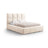 Livigno Bett mit Kopfteil und Stauraum aus Samt oder Strukturstoff, 180x200 cm von Cosmopolitan Design – Bild 1