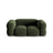 Loretto 2-Sitzer Sofa aus Samt in Grün (Vogue 11), 180x100 cm von Cosmopolitan Design – Bild 1