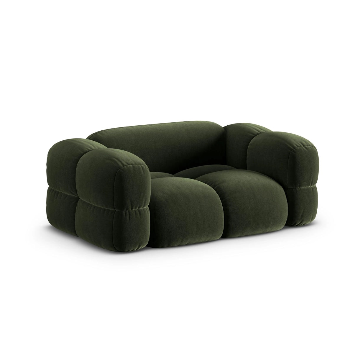 Loretto 2-Sitzer Sofa aus Samt in Grün (Vogue 11), 180x100 cm von Cosmopolitan Design – Bild 4