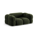 Loretto 2-Sitzer Sofa aus Samt in Grün (Vogue 11), 180x100 cm von Cosmopolitan Design – Bild 4