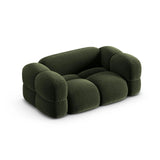 Loretto 2-Sitzer Sofa aus Samt in Grün (Vogue 11), 180x100 cm von Cosmopolitan Design – Bild 5