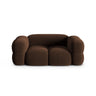 Loretto 2-Sitzer Sofa aus Samt in Schokolade (Vogue 6), 180x100 cm von Cosmopolitan Design – Bild 1