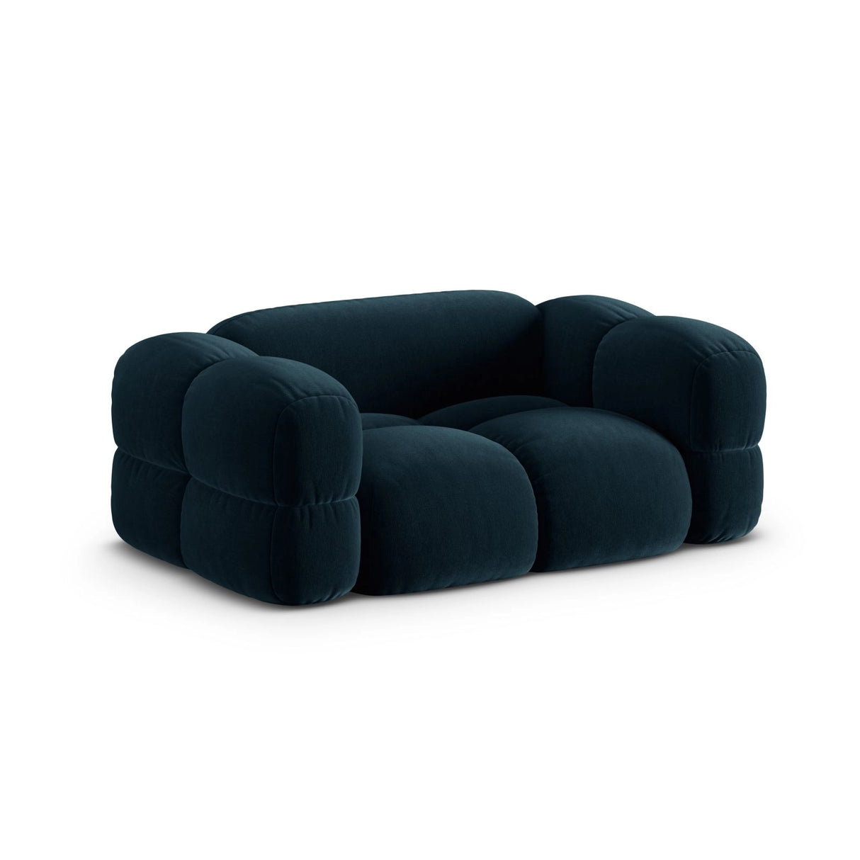 Loretto 2-Sitzer Sofa aus Samt in Tiefes Petrol (Vogue 13), 180x100 cm von Cosmopolitan Design – Bild 4
