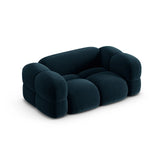 Loretto 2-Sitzer Sofa aus Samt in Tiefes Petrol (Vogue 13), 180x100 cm von Cosmopolitan Design – Bild 5