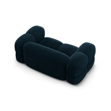 Loretto 2-Sitzer Sofa aus Samt in Tiefes Petrol (Vogue 13), 180x100 cm von Cosmopolitan Design – Bild 6