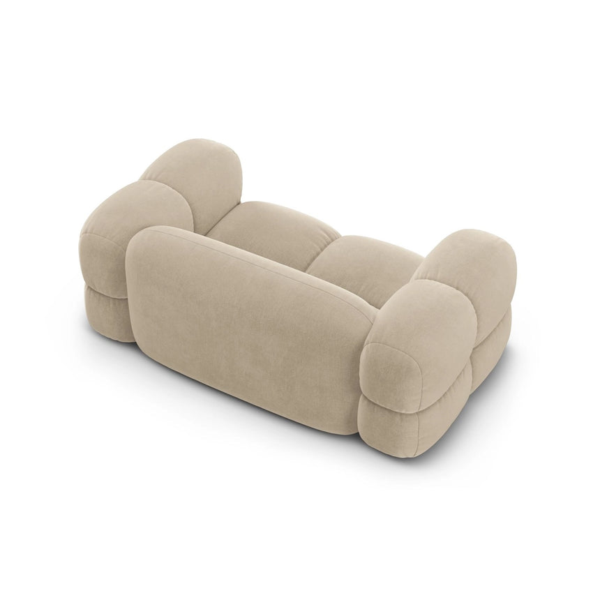 Loretto 2-Sitzer Sofa aus Samt oder Strukturstoff, 180x100 cm von Cosmopolitan Design – Bild 6