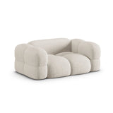 Loretto 2-Sitzer Sofa aus Strukturierter Stoff in Beige (Sorella 03), 180x100 cm von Cosmopolitan Design – Bild 4