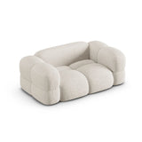 Loretto 2-Sitzer Sofa aus Strukturierter Stoff in Beige (Sorella 03), 180x100 cm von Cosmopolitan Design – Bild 5