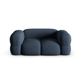 Loretto 2-Sitzer Sofa aus Strukturierter Stoff in Dunkelblau (Sorella 77), 180x100 cm von Cosmopolitan Design – Bild 1